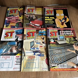 Atari ST User Magazin Konvolut Ausgabe # 62-67 April-Sept - 6 Mag Restposten 1991 - Bild 1 von 3