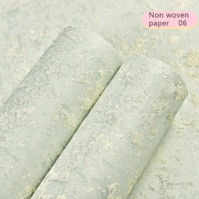 3D Modern Non-self-adhesive Wallpaper Room Study Room Wall Paper Non-woven - Image 1 of 4