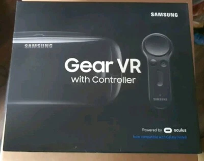 Samsung Gear VR with Controller Orchid Gray Powered by Oculus Boxed - Image 1 of 4