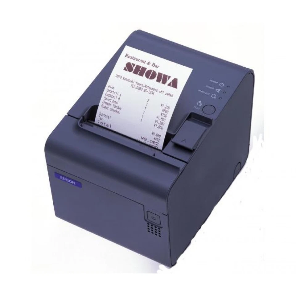 Epson TM-T90 POS Receipt Printer Black / Serial RS-232 M165A REF W/WARRANTY - Image 1 of 1