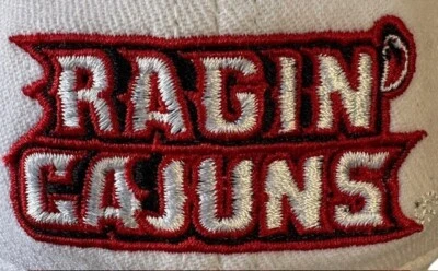 Louisiana Ragin Cajuns шляпа новый белый памяти подходит Топ мира M/L эластичной крой - Изображение 1 из 4