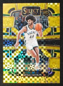 🌟 ANDRE JACKSON JR - 2023-24 Panni Select #98 GOLD Checker PRIZM SSP RC /10 - Bild 1 von 2