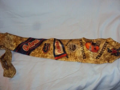 Corbata UF Gators Marca Águila Prendas para el cuello Universidad de Florida 100% Seda Foto 1 de 4
