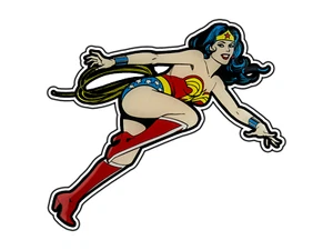 Wonder Woman #1 Comic Sticker Waterproof Vinyl Decal Die-Cut Car Laptop - Picture 1 of 1