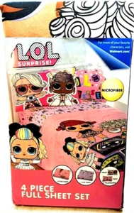 Juego de 4 hojas completas - LO.L. Surprise - NUEVO en paquete - Imagen 1 de 4