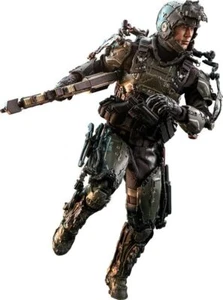 Hot Toys Movie Masterpiece Warriors of Future Tyler 1/6 Scale Figure Black  - Picture 1 of 10