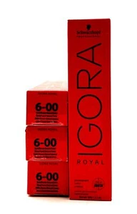 Schwarzkopf Igora Royal Permanent Color Dark Blonde Natural Extra 2.1 oz-3 Pack - Picture 1 of 1