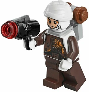 LEGO Star Wars Dengar Minifigure Bounty Hunter sw0751 75145 75167 White Torso - Picture 1 of 1