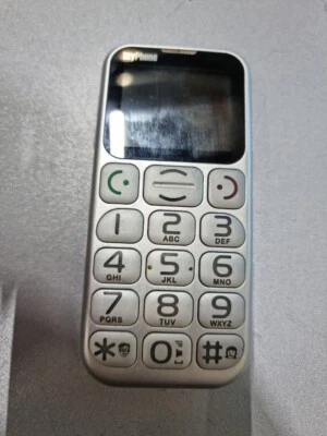Myphone 1082 Elegante Teléfono Móvil Plateado No Funciona Para Piezas - Imagen 1 de 4