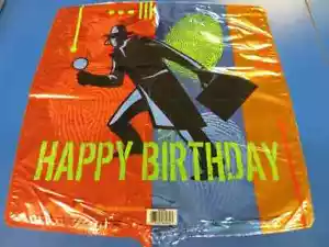 Top Secret Agent Detective Spy Birthday Party Decoration 18" Mylar Balloon - Picture 1 of 1