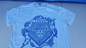 BUD LIGHT Whatever u.s. a  T Shirt  Size  XL  gray - Picture 1 of 9