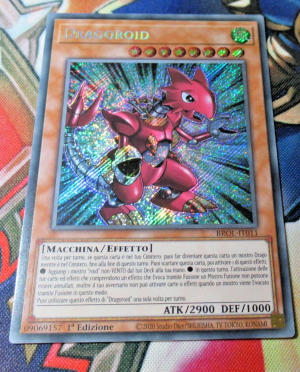 🇮🇹 YU GI OH DRAGONROID - BROL IT011 RARA SEGRETA – ITA 🇮🇹 - Immagine 1 di 1