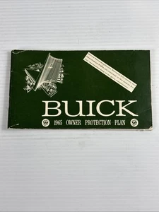 1965 Buick Protect-o-Plate Booklet Springfield Illinois 12-22-64 Delivery date - Picture 1 of 21