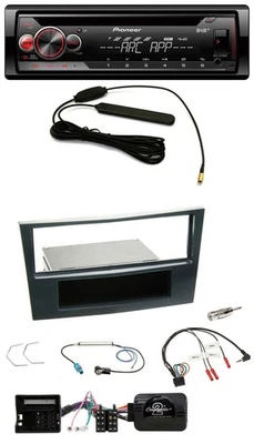 Pioneer CD USB Lenkrad DAB MP3 Autoradio für Opel Corsa D 06-08 Stealth Schwarz - Bild 1 von 4