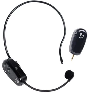 Kabelloses Headset Mikrofon für Unterricht mit 165 Fuß Bewegungsfreiheit - Afbeelding 1 van 13
