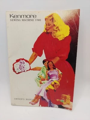Kenmore Sewing Machine 17881 Owner’s Manual Sears Roebuck Vintage 1970s - Image 1 of 4