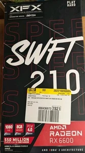 XFX Speedster SWFT 210 AMD Radeon RX 6600 Core Gaming 8GB GDDR6 Graphics Card - Picture 1 of 10