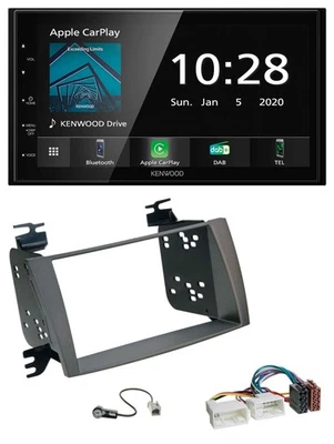 Kenwood Bluetooth MP3 DAB USB 2DIN Autoradio für Hyundai Sonata (ab 2009) - Bild 1 von 4