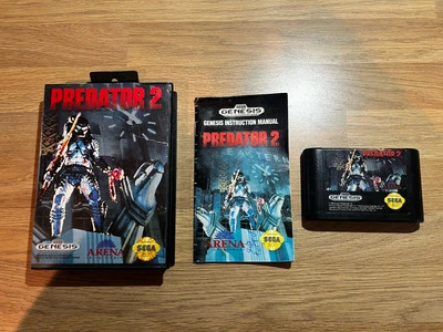 Predator 2 USA Game Complete In Box For Sega Genesis - Works PAL - Image 1 of 4