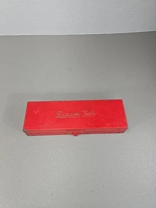 Vintage SNAP-ON KRA-229 1/4" Socket Tool Metal Box Empty No Tools - Picture 1 of 11