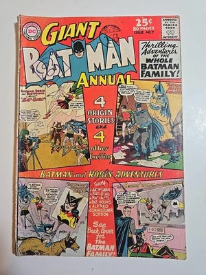 Batman Annual #7 (1965) – Giant 80-Page Issue – DC Silver Age Classic - Image 1 of 3