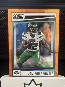 2022 Panini Score - Jamison Crowder #293 - Lava 383/599 - Bild 1 von 2