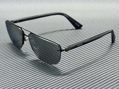 BURBERRY BE3164 13166G Matte Grey Silver Mirror Men's 62 mm Sunglasses - Image 1 of 4