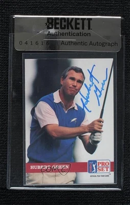 Juego profesional de golf BAS 1992 Hubert verde #196 sello de autenticidad automático Foto 1 de 2