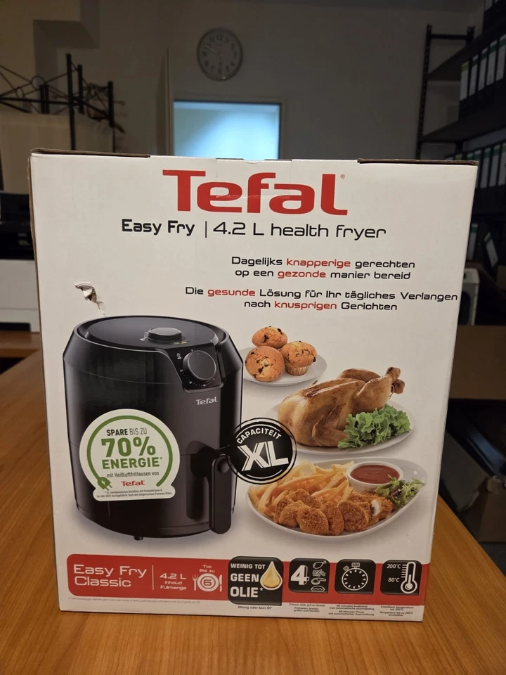 Tefal Heißluftfritteuse Easy Fry 4.2L NEU OVP - Bild 1 von 1