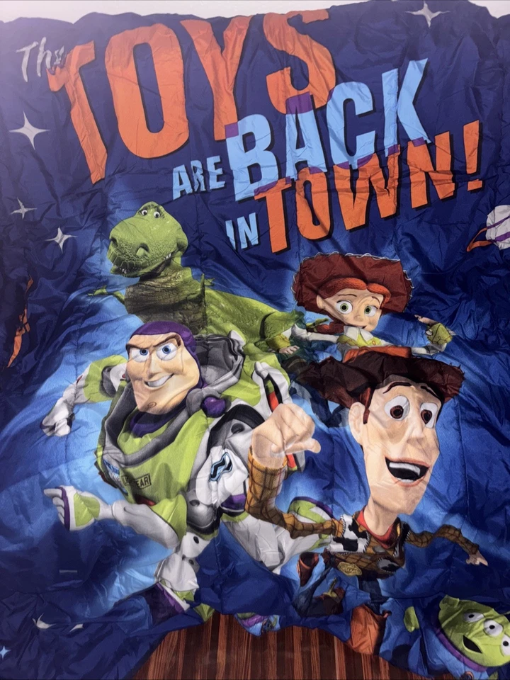 Disney Pixar Toy Story Edredón Doble Los Juguetes Están De Vuelta En La Ciudad Foto 1 de 4