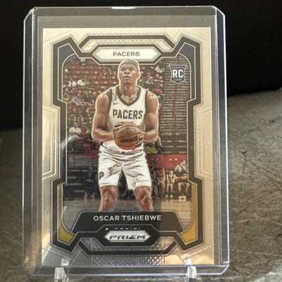 #292 2023-24 Prizm BASE Oscar Tshiebwe RC Indiana Pacers - Image 1 of 2