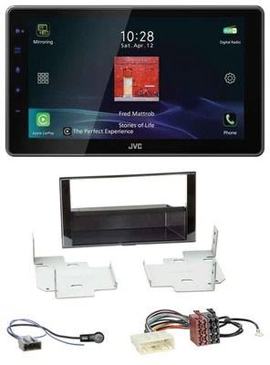 JVC DAB MP3 Bluetooth USB Autoradio für Nissan Micra, Note (ab 2013) - Bild 1 von 4