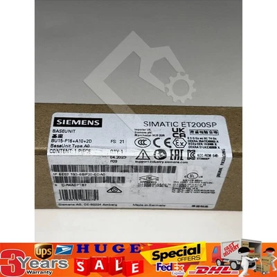 New Siemens SIMATIC ET 200SP 6ES7193-6BP20-0DA0 6ES7 193-6BP20-0DA0 - Image 1 of 4