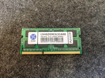 XUM Laptop 4GB DDR3 PC3L 12800MHz RAM Memory (LX4GDDR3LS1600) - Image 1 of 2