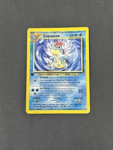Pokemon Card Croconaw Neo Genesis 1st Edition Uncommon 31/111 - Picture 1 of 10