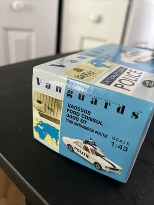 VANGUARDS 1/43 VA05508 FORD CONSUL 3000 GT STAD ANTWERPEN POLÍTICA Foto 1 de 4