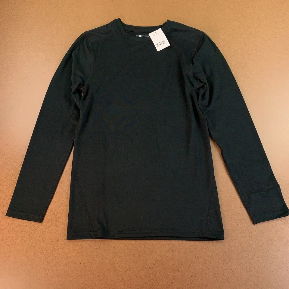 Fruit of The Loom Men's Size Small Black Thermal Lightweight Base Layer Tee