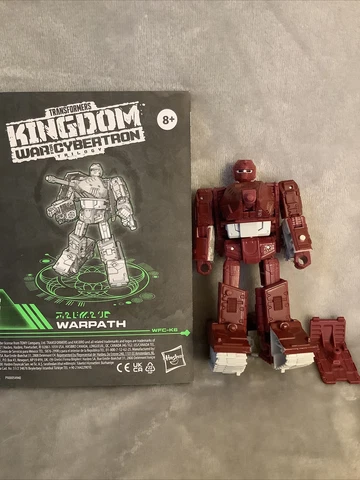 Transformers Kingdom Warpath Cover