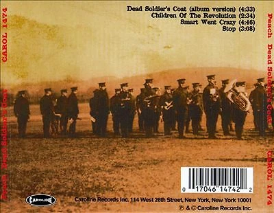 Peach - Dead Soldier's Coat Ep (CD 1994) - Image 1 of 1