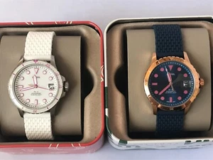 Fossil Women's Quartz Silicone Band Stainless Steel Watch - Picture 1 of 11