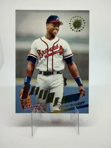 1995 Topps Stadium Club Fred McGriff Atlanta Braves #496 - Picture 1 of 2
