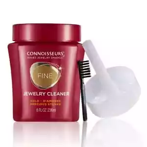Connoisseurs Fine Jewelry Cleaner For Cleaning Gold, Platinum, Diamonds and Gems - Picture 1 of 7