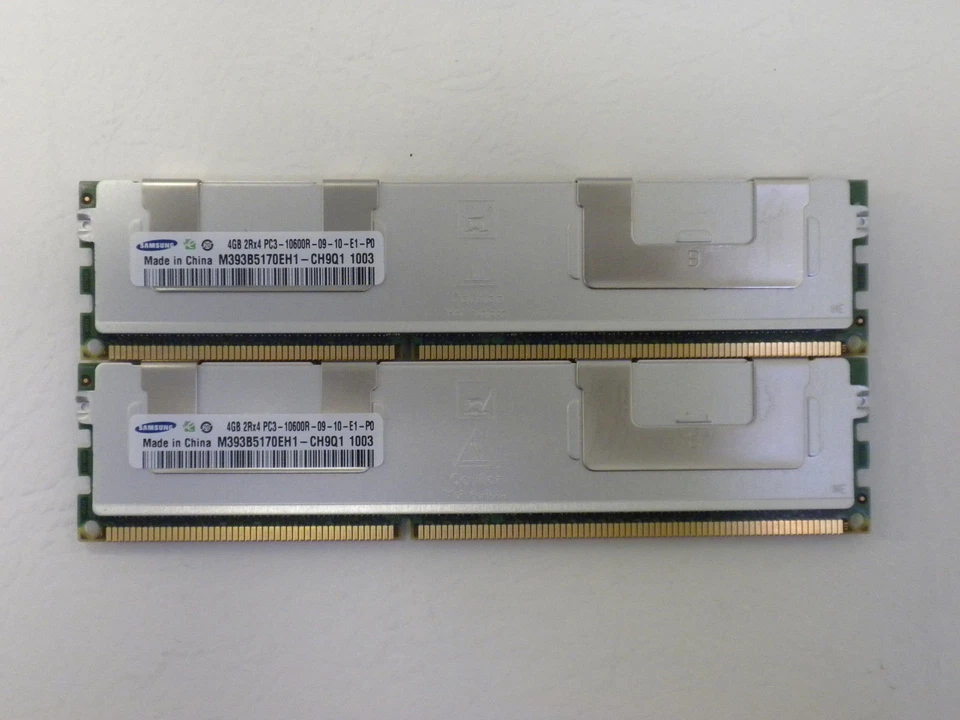 Mémoire DDR3 8 Go (2X4 Go) Pour Dell PowerEdge T610 T710 R610 R715 R810 - Photo 1/1