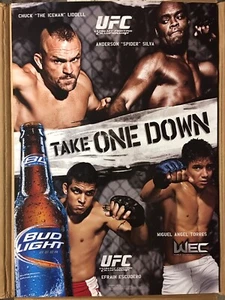 Vintage Collectable UFC Promotional Poster From Bud Light - 2009 - Picture 1 of 2