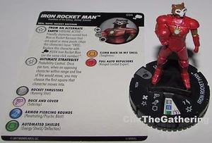 Iron Rocket Man 034 El Poderoso Thor Marvel Heroclix Mapache Raro - Imagen 1 de 1