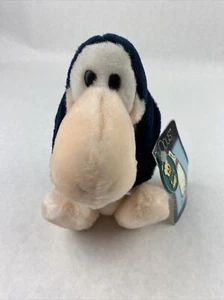1982 Dakin OPUS Mini Penguin Sitting 8.5" Plush Toy Bloom County Vintage - Picture 1 of 7