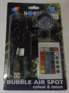 Hobby Bubble air spot, colour & moon, 1 Watt-Saughalterung defekt! - Bild 1 von 3