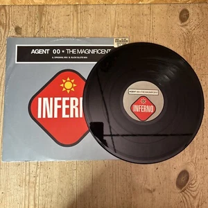 Agent 00 The Magnificent Inferno Slick Sluts Mix 1998 12" Vinyl T Fern 002 - Imagen 1 de 9
