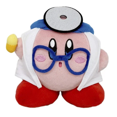 Kirby's Adventure All Star Collection Doctor Kirby 6" Plush [Little Buddy] Cover