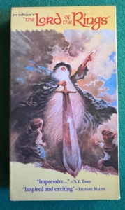 Lord of the Rings (1978 Animated) - VHS + FREE DVD - Picture 1 of 2